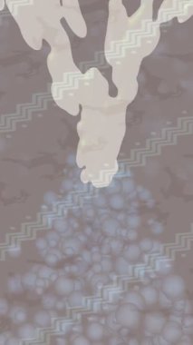 Soyut hareket desenli fütüristik video üretimi için dinamik dijital arkaplan