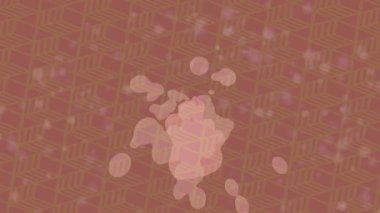 Lüks hareket projeleri için soyut tasarım stili animasyonu olan üst düzey dijital doku