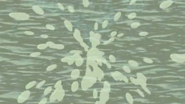 Lüks hareket projeleri için soyut tasarım stili animasyonu olan üst düzey dijital doku