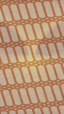 Benzersiz video giriş tasarımı projeleri için detaylı yüzey kalıbı film animasyon stili grafik girişi