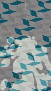 Organik desenli yüzey giriş stili video film sanatı ile soyut arkaplan tasarımı