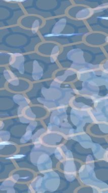 Benzersiz video giriş tasarımı projeleri için detaylı yüzey kalıbı film animasyon stili grafik girişi