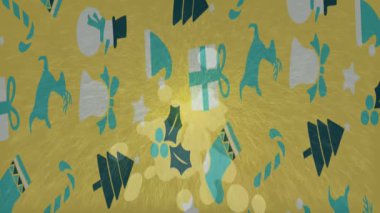 Estetik doku arkaplan tasarımı renkli hareket grafikleri ile moda film giriş profosyoneli