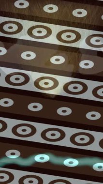 Organik desenli yüzey giriş stili video film sanatı ile soyut arkaplan tasarımı