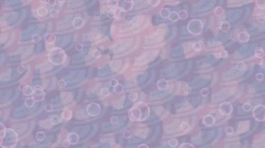 Benzersiz dijital animasyon tarzı grafikleri olan yaratıcı ortam tasarımı için yenilikçi hareket dokusu