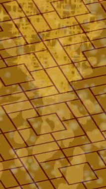 Soyut hareket desenli fütüristik video üretimi için dinamik dijital arkaplan