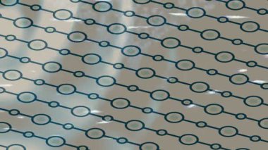 Benzersiz dijital hareket grafiklerine sahip yaratıcı sinematik projeler için yumuşak animasyon yüzeyi