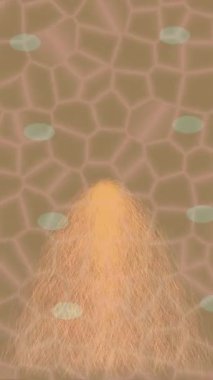 Benzersiz dijital animasyon tarzı grafikleri olan yaratıcı ortam tasarımı için yenilikçi hareket dokusu