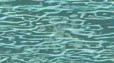 Organik desenli yüzey giriş stili video film sanatı ile soyut arkaplan tasarımı