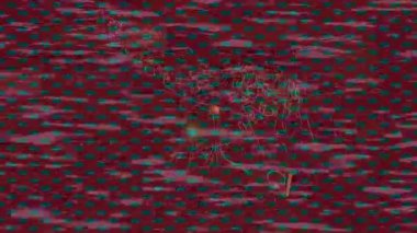 Benzersiz video giriş tasarımı projeleri için detaylı yüzey kalıbı film animasyon stili grafik girişi