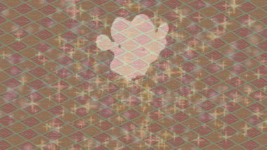 Lüks hareket projeleri için soyut tasarım stili animasyonu olan üst düzey dijital doku