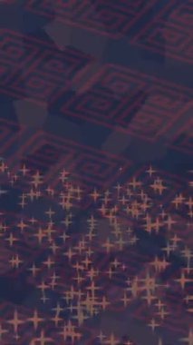 Benzersiz dijital animasyon tarzı grafikleri olan yaratıcı ortam tasarımı için yenilikçi hareket dokusu