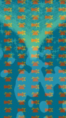 Organik desenli yüzey giriş stili video film sanatı ile soyut arkaplan tasarımı