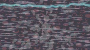 Benzersiz video giriş tasarımı projeleri için detaylı yüzey kalıbı film animasyon stili grafik girişi