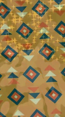 Estetik doku arkaplan tasarımı renkli hareket grafikleri ile moda film giriş profosyoneli