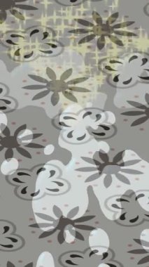 Organik desenli yüzey giriş stili video film sanatı ile soyut arkaplan tasarımı