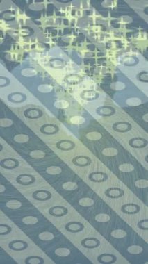 Dijital doku yüzey tasarım biçimi ile modern video animasyonu için gelişmiş hareket grafikleri