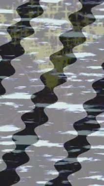 Benzersiz dijital animasyon tarzı grafikleri olan yaratıcı ortam tasarımı için yenilikçi hareket dokusu