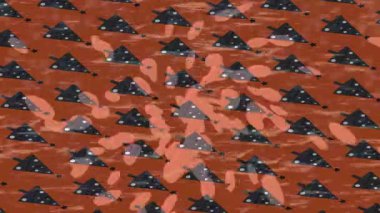 Yaratıcı video düzenleme film tasarımı için benzersiz hareket grafikleri biçimi giriş hareketi video pro