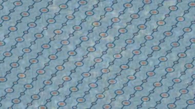 Organik desenli yüzey giriş stili video film sanatı ile soyut arkaplan tasarımı