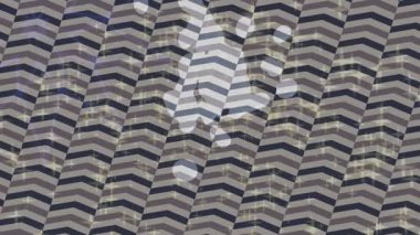 Benzersiz video giriş tasarımı projeleri için detaylı yüzey kalıbı film animasyon stili grafik girişi