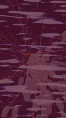 Dijital doku yüzey tasarım biçimi ile modern video animasyonu için gelişmiş hareket grafikleri