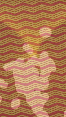 Benzersiz hareket grafikleri tasarım sanatına sahip yaratıcı film üretimi için özet bir arkaplan