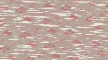 Soyut hareket desenli fütüristik video üretimi için dinamik dijital arkaplan