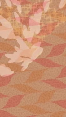 Estetik doku arkaplan tasarımı renkli hareket grafikleri ile moda film giriş profosyoneli