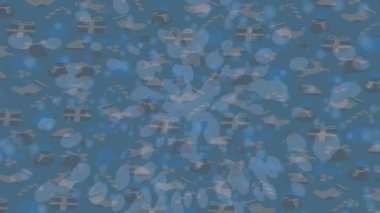 Organik desenli yüzey giriş stili video film sanatı ile soyut arkaplan tasarımı