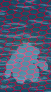 Organik desenli yüzey giriş stili video film sanatı ile soyut arkaplan tasarımı