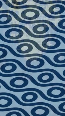 Lüks hareket projeleri için soyut tasarım stili animasyonu olan üst düzey dijital doku