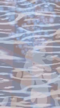 Soyut hareket desenli fütüristik video üretimi için dinamik dijital arkaplan