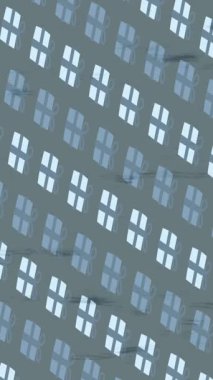 Benzersiz video giriş tasarımı projeleri için detaylı yüzey kalıbı film animasyon stili grafik girişi