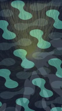 Benzersiz hareket dokusu tasarım sanatı ile profesyonel video düzenleme için modern soyut grafikler