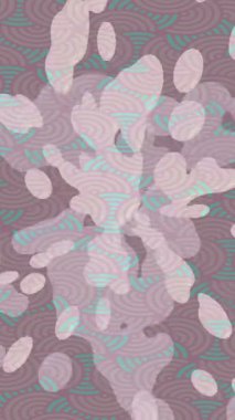 Benzersiz hareket dokusu tasarım sanatı ile profesyonel video düzenleme için modern soyut grafikler