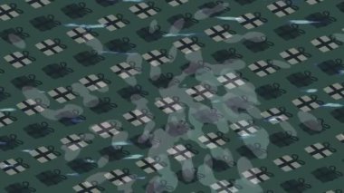 Profesyonel video projeleri sanat tarzı için organik hareketli arkaplan tasarımı