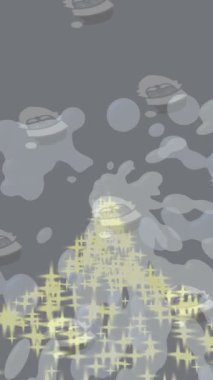 Yaratıcı video düzenleme film tasarımı için benzersiz hareket grafikleri biçimi giriş hareketi video pro