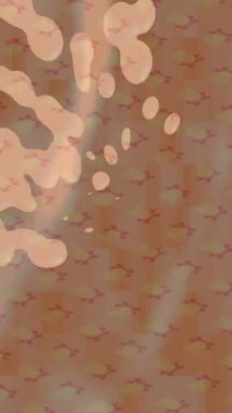 Benzersiz video giriş tasarımı projeleri için detaylı yüzey kalıbı film animasyon stili grafik girişi