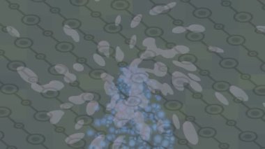 Estetik doku arkaplan tasarımı renkli hareket grafikleri ile moda film giriş profosyoneli