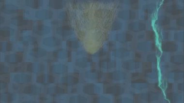 Benzersiz video giriş tasarımı projeleri için detaylı yüzey kalıbı film animasyon stili grafik girişi