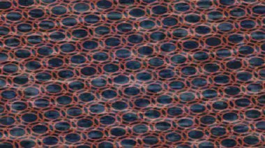 Soyut hareket desenli fütüristik video üretimi için dinamik dijital arkaplan