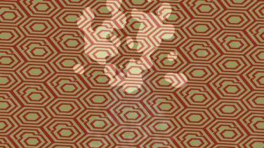 Lüks hareket projeleri için soyut tasarım stili animasyonu olan üst düzey dijital doku