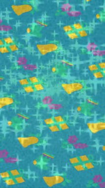 Modern medya üretimi için fütüristik dijital soyut doku sinematik tarz hareketli grafik ögesi
