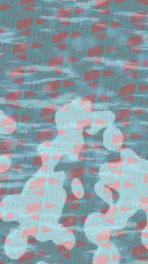 Soyut hareket desenli fütüristik video üretimi için dinamik dijital arkaplan