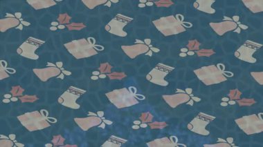 Soyut hareket desenli fütüristik video üretimi için dinamik dijital arkaplan