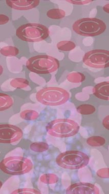 Estetik doku arkaplan tasarımı renkli hareket grafikleri ile moda film giriş profosyoneli