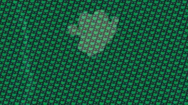 Benzersiz hareket grafikleri tasarım sanatına sahip yaratıcı film üretimi için özet bir arkaplan