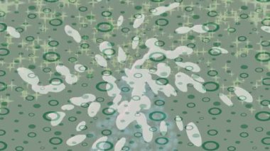 Organik desenli yüzey giriş stili video film sanatı ile soyut arkaplan tasarımı