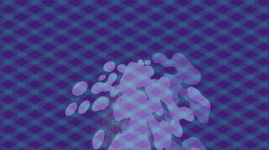 Lüks hareket projeleri için soyut tasarım stili animasyonu olan üst düzey dijital doku